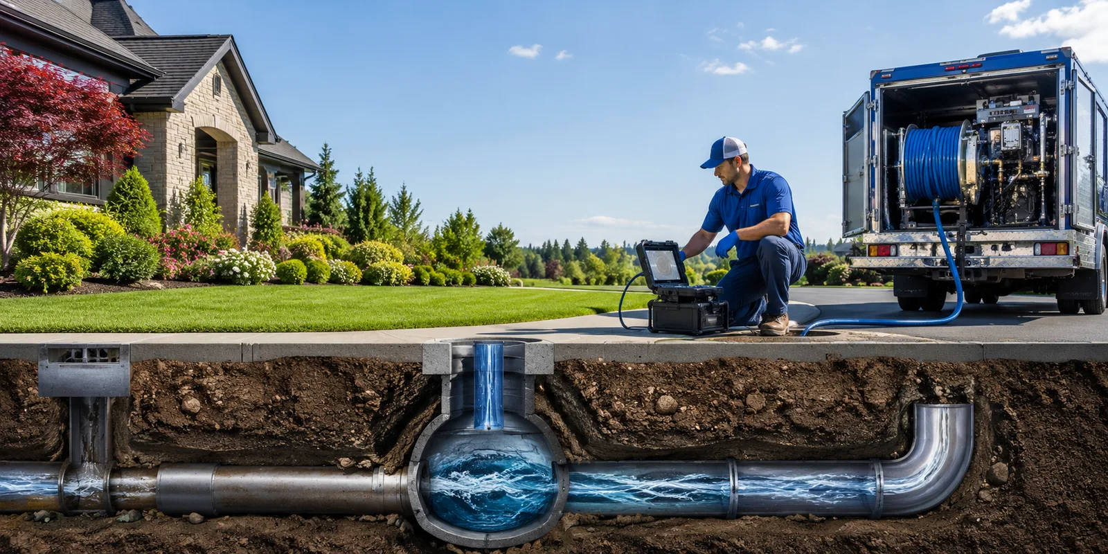 Drainage restoration information for Yeoman, IN